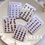 گوشواره استیل میخی