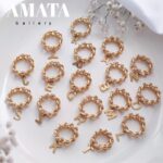 انگشتر کارتیر با اویز حروف لاتین