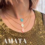 گردنبند استیل اپال