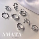 پک انگشتر بال نقره ای