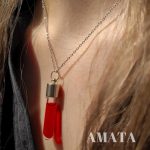 گردنبند بطری خون