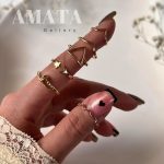 پک انگشتر مدل میخی و مثلث