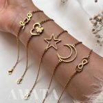 دستبند استیل زنانه و دخترانه