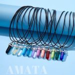 گردنبند منشور سنگی اصل