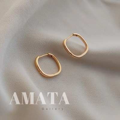 گوشواره ژوپینگ مربعی