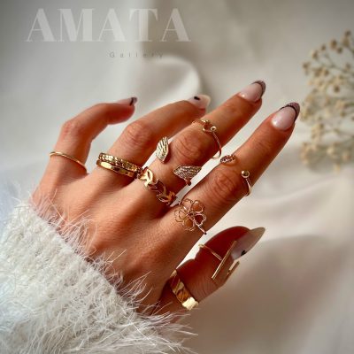 پک انگشتر بال فرشته و شکوفه