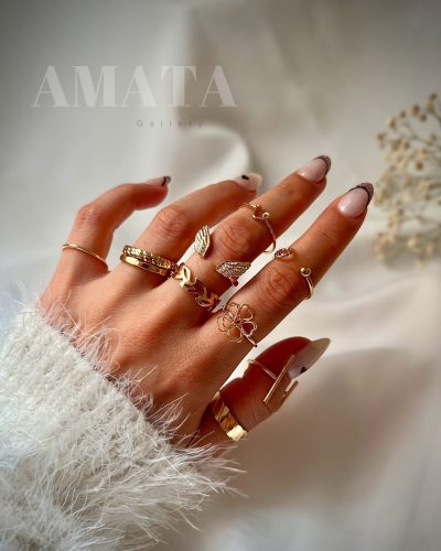 پک انگشتر بال فرشته و شکوفه