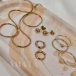 ست گردنبند ماری و گوشواره حلقه ای گودو