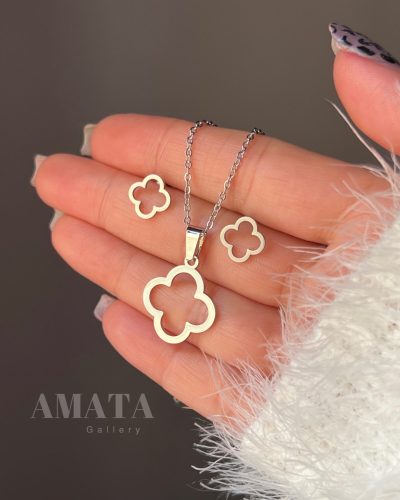 نیمست استیل نقره ای طرح ونکلیف - Image 1