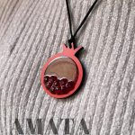 گردنبند رو لباسی انار دونه دار (تخفیف یلدایی)