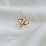 انگشتر فشن ضربدری