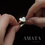 انگشتر استیل قلب دو تیکه