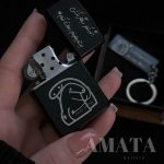 پک مردانه مشکی (فندک و جاکلیدی آغوش)