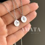 گردنبند کاپلی پیچ و مهره استیل