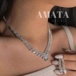 نیمست جواهری  فول نگین گندمی