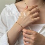سرویس دیپلمات ساچمه ای استیل طلایی(دستبند پابند گردنبند)