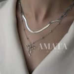 گردنبند دولاین پاپیون