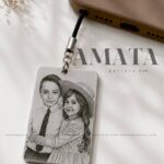آویز موبایل با حک چهره